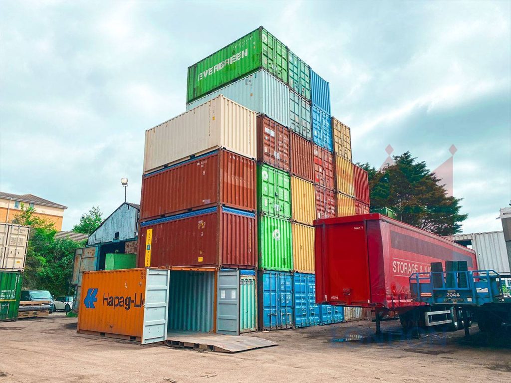 Container shipping for forest products